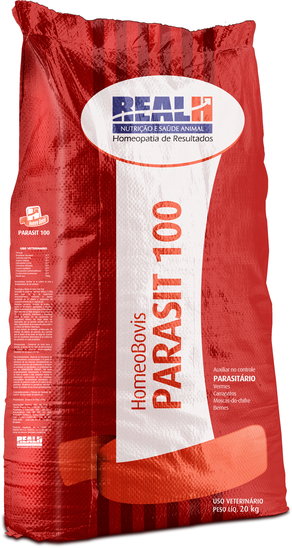 Parasit 100 homeopatia animal para controle de parasitas 